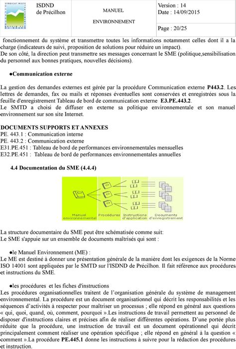 Proc Dure Gestion Des D Chets Iso