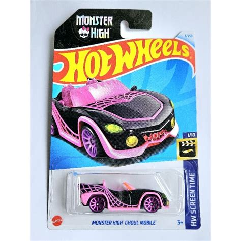 Hot Wheels Monster High Ghoul Mobile Lote E Shopee Brasil
