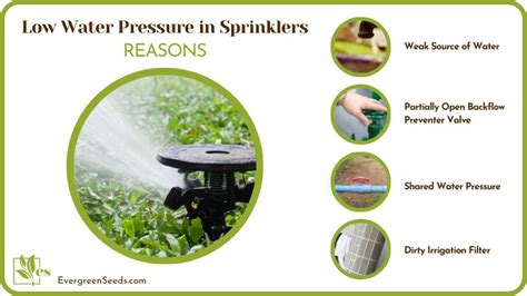 Low Water Pressure In Sprinklers Reasons And Their Fixes