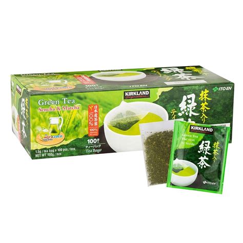 Kirkland Signature Green Tea Matcha Blend Tea Bags