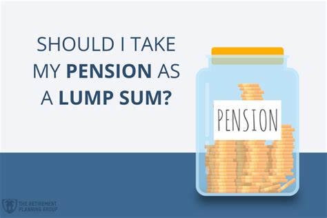 Should I Take My Pension As A Lump Sum