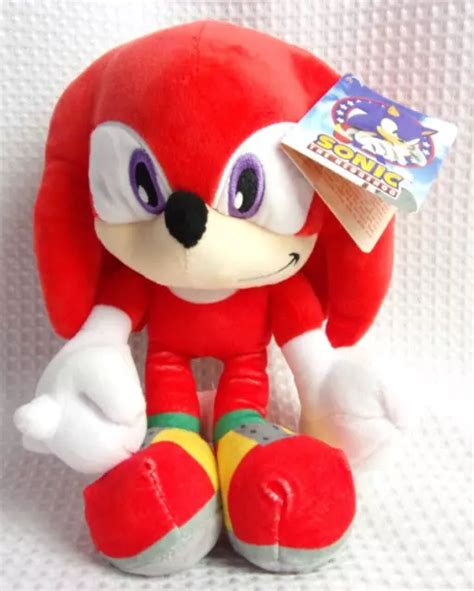 Official 12and 30cm Knuckles Sonic The Hedgehog Sega Uk Prize Plush