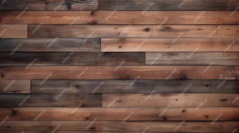 Premium AI Image | Rustic Wooden Facade Texture