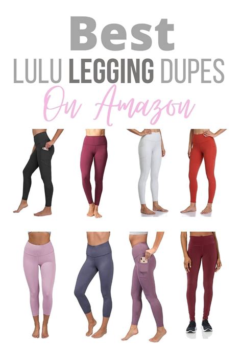 Best Lululemon Legging Dupes On Amazon Best Lululemon Leggings Workout Leggings Outfit