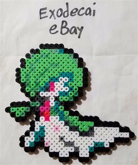 Mavin GARDEVOIR POKEMON BEAD SPRITE PERLER ART MENU ICON