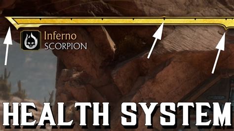 Mortal Kombat 11 Health Bar Explained Youtube