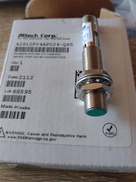 Sensor Inductivo Metal Rasante Teknic Sn Mm Conecto M Prolynx