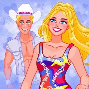 jogos online da barbie de vestir visual mágico da barbie moda