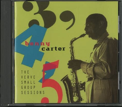 345 The Verve Small Group Sessionsbenny Carter Benny Carter 中古