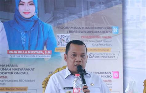 Goriau Pj Walikota Pekanbaru Minta Sosialisasi Program Prioritas