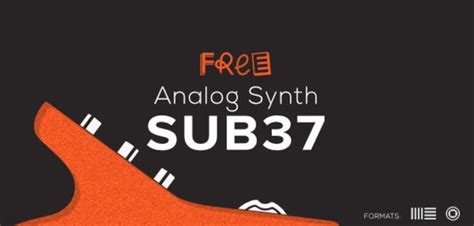 2GB Of FREE Moog SUB 37 Sounds By Hello Samples - Bedroom Producers Blog