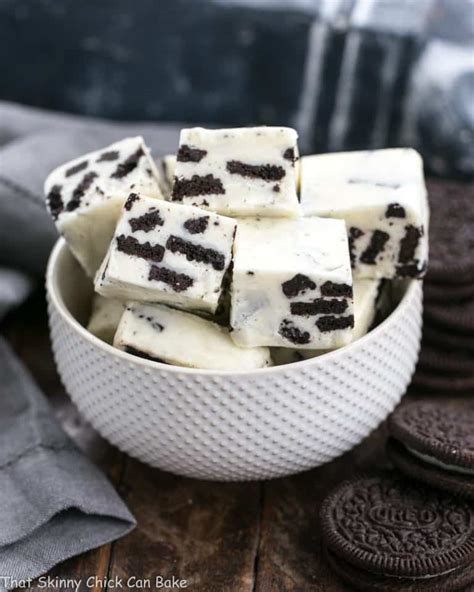 Oreo White Chocolate Fudge No Fail That Skinny Chick Can Bake