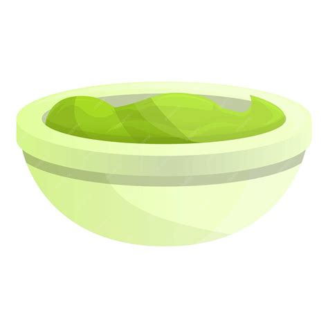 Premium Vector | Green mexican sauce icon cartoon of green mexican ...