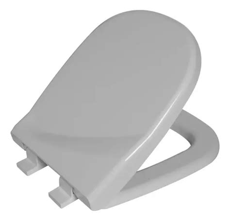 Asiento Para Inodoro Astra Vogue Plus Tvg Sc De Polietileno Blanco