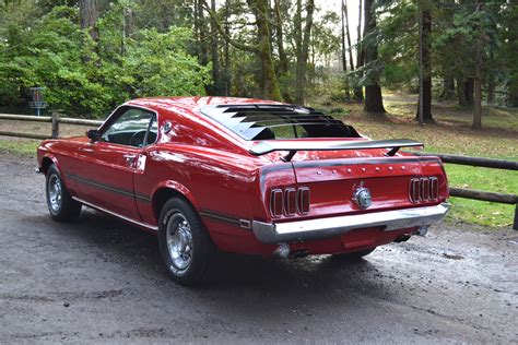 1969 FORD MUSTANG MACH 1 Rear 3 4 215964