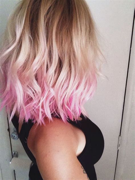 48 Ombre Hair Ideas Were Obsessed With Hair Color Pink Dip Dye Hair