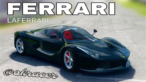 Ferrari Laferrari Rr3 Racing Circuit Le Manes Serthe France Okracer