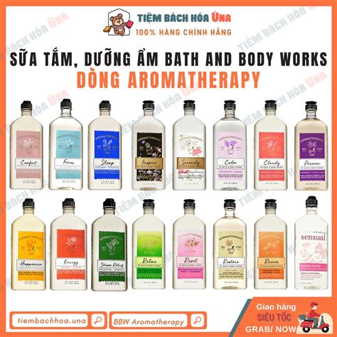 Us Sữa tắm thư giãn Bath and Body Works BBW dòng Aromatherapy 295ml Tiệm bách hóa Ú na