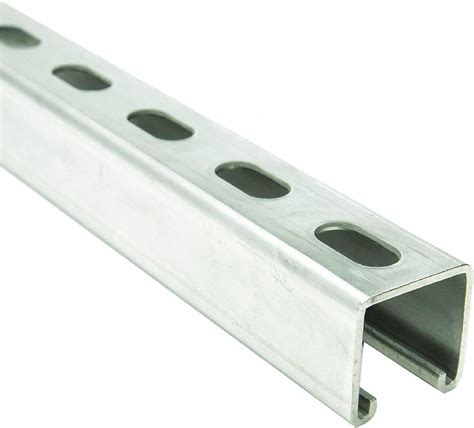 Plain Slotted Steel C Channel Plain C Channel And Strut C Channel