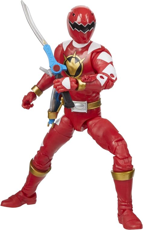 Power Rangers Lightning Collection Dino Thunder Red Ranger Pollici