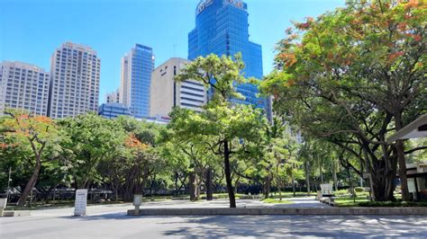 Ayala Triangle Gardens Is An Urban Park Right Smack At The Center Of