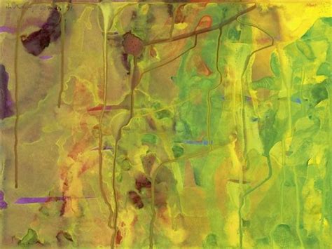 Artwork By Gerhard Richter 19910305 Made Of Watercolor On Paper