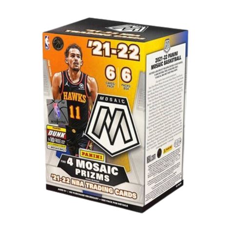 2021 22 Panini Mosaic Basketball Blaster Packs In Paradise