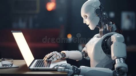 Artificial Intelligence AI Chat Concept Stock Photo Image Of