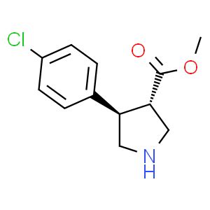 Trans 4 4 Chloro Phenyl Pyrrolidine 3 Carboxylic Acid Methyl Ester