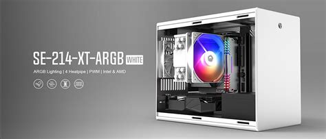 TẢN NHIỆT KHÍ ID COOLING CPU SE 214 XT ARGB WHITE