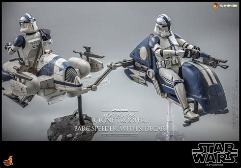 Hot Toys TMS Star Wars The Clone Wars Th Scale Heavy Weapons Clone Trooper And BARC