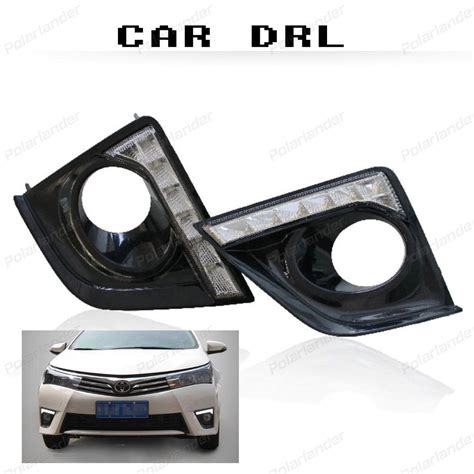 Car Styling Led Drl For Toyota Corolla Altis Led Daytime