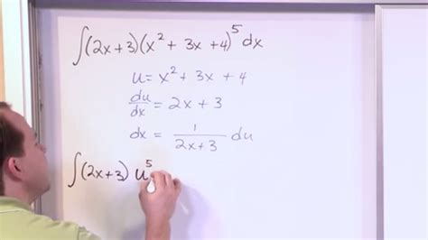 Lesson 13 Integration By Substitution Part 3 Calculus 1 Calc 1