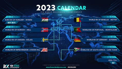 WORLD RX UNVEILS GLOBAL CALENDAR FOR 2023 - RX2e