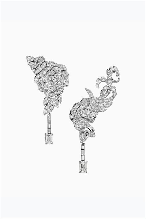 Украшения Chanel Coromandel с цветами и птицами, как с китайских ширм ...
