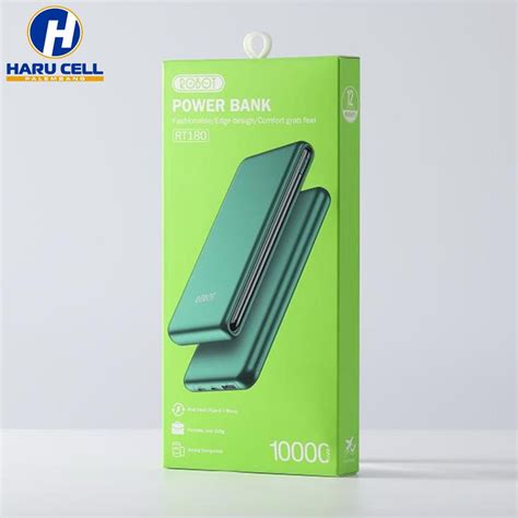 Jual Powerbank Robot Mah Rt Dual Input Port Type C Micro Usb