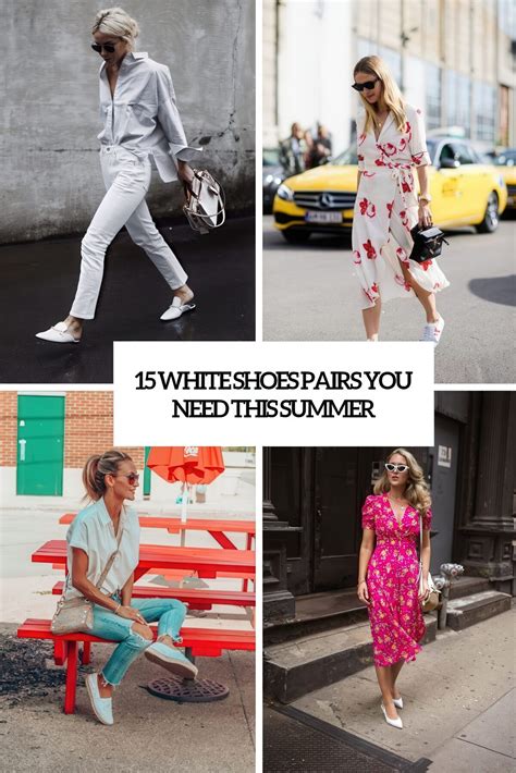 15 White Shoes Pairs You Need This Summer - Styleoholic