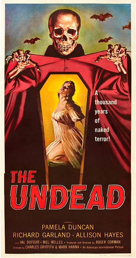 A Movie Poster For The Film The Undead With Skeleton Holding Hands Up