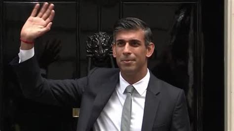 Rishi Sunak Sein Erstes Statement Als Britischer Premierminister