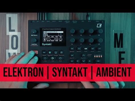 SYNTAKT | AMBIENT : r/Elektron