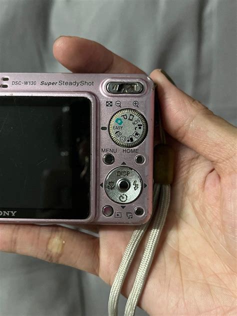 Sony Cybershot DSC W130 Digital Camera Pink Photography Cameras On