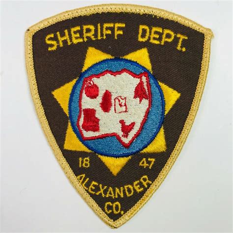 Alexander County Sheriff North Carolina Patch Patches Sheriff