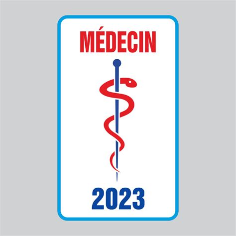 Caducée Médecin 2023 Varoise Medical