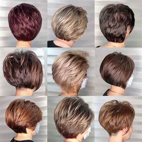 Layered Bob Back View | Short layered haircuts, Hair cuts, Layered haircuts