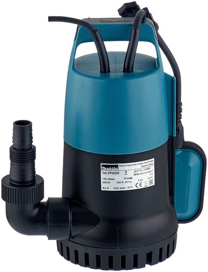 Насос погружной PF0300 для чистой воды, MAKITA - купить в ОМА