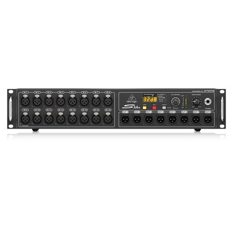 Behringer S Digital Stagebox With Remote Controllable Midas