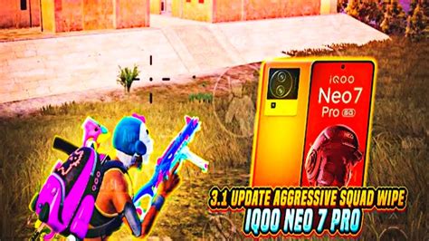 31 Update Aggressive Squad Wipe 💥 Iqoo Neo 7 Pro 🔥 Bgmi Pubg Montage