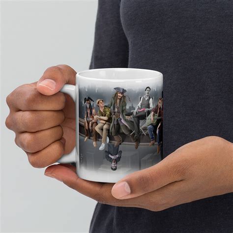 Fanart Mug Johnny Depp, Scissorhands, Pirate Caribbean - Etsy