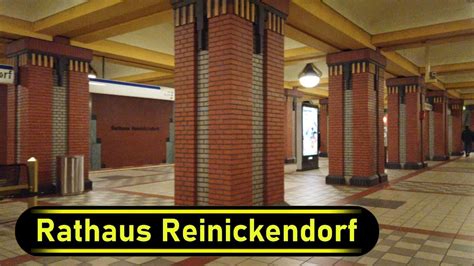 U Bahn Station Rathaus Reinickendorf Berlin 🇩🇪 Walkthrough 🚶 Youtube