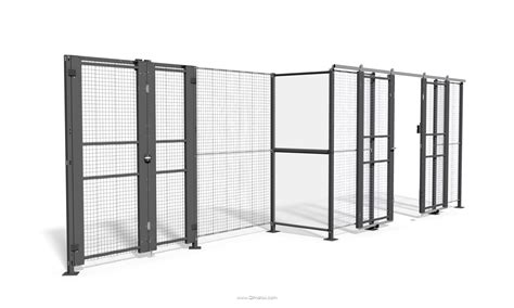 Safety Fencing Hinged Doors Securyfence • Qimarox